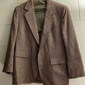 Mens large grey dress coat